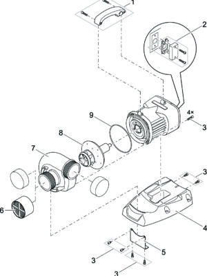 Oase AquaMax Eco Titanium 51000 - Ersatzteile