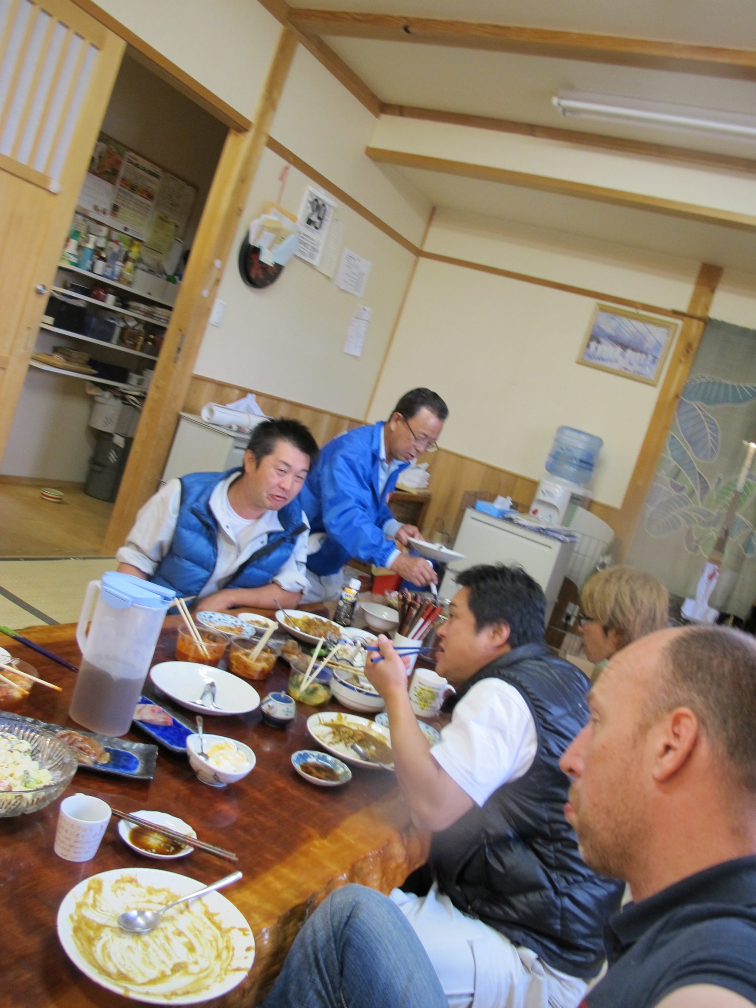 Mittagessen auf der Farm